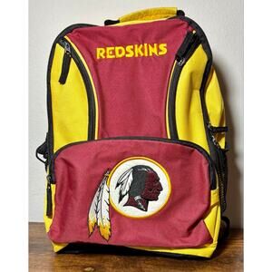 Vintage Washington Redskins NFL Embroidered Burgundy & Gold Backpack Bookbag